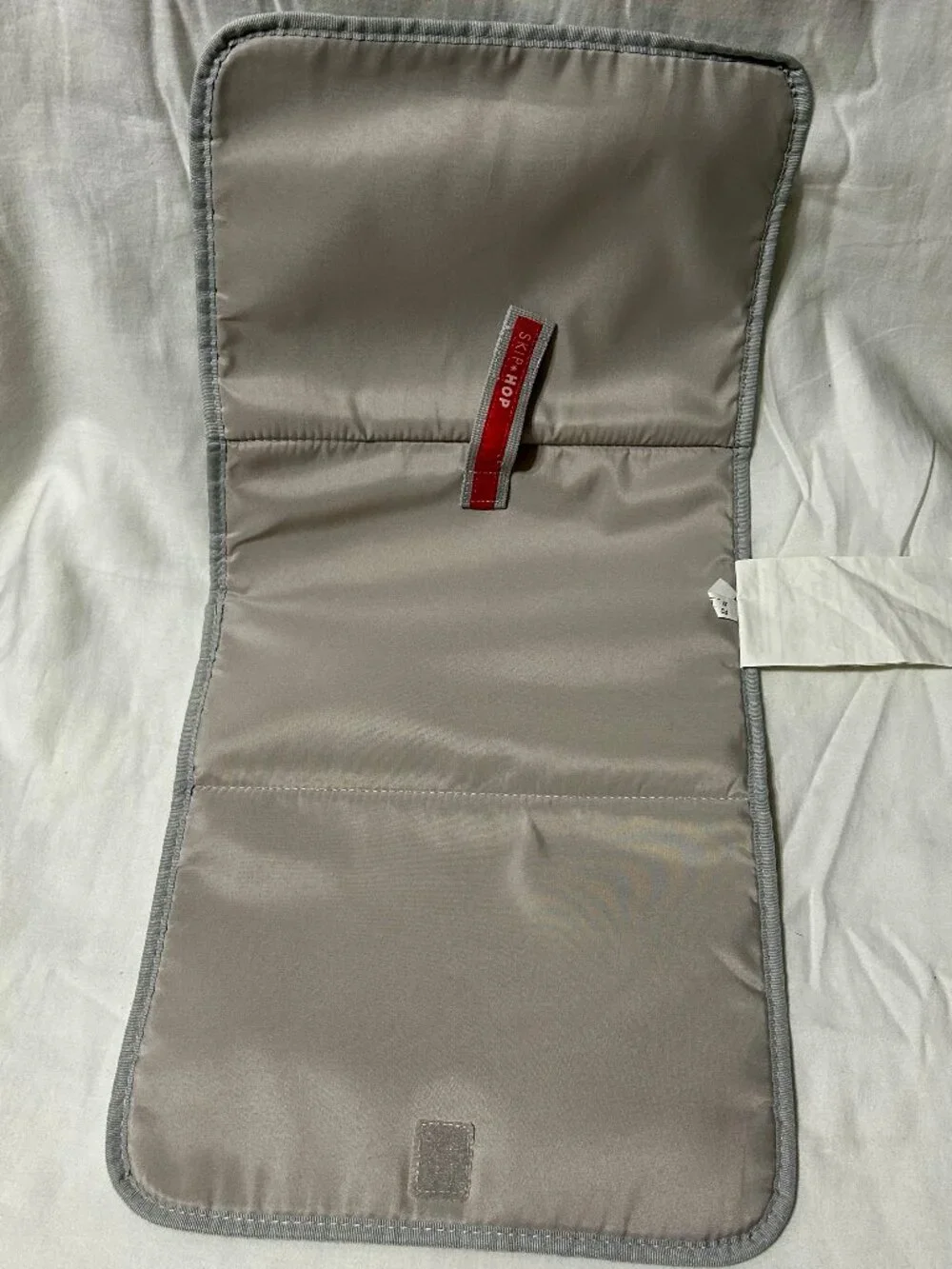 Skip Hop Diaper Bag with Two Smaller Accessory Bags & Folding Changing Pad Gray